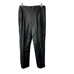 Chico's Juliet Faux-Leather Front Ankle Pants Women's XL 16